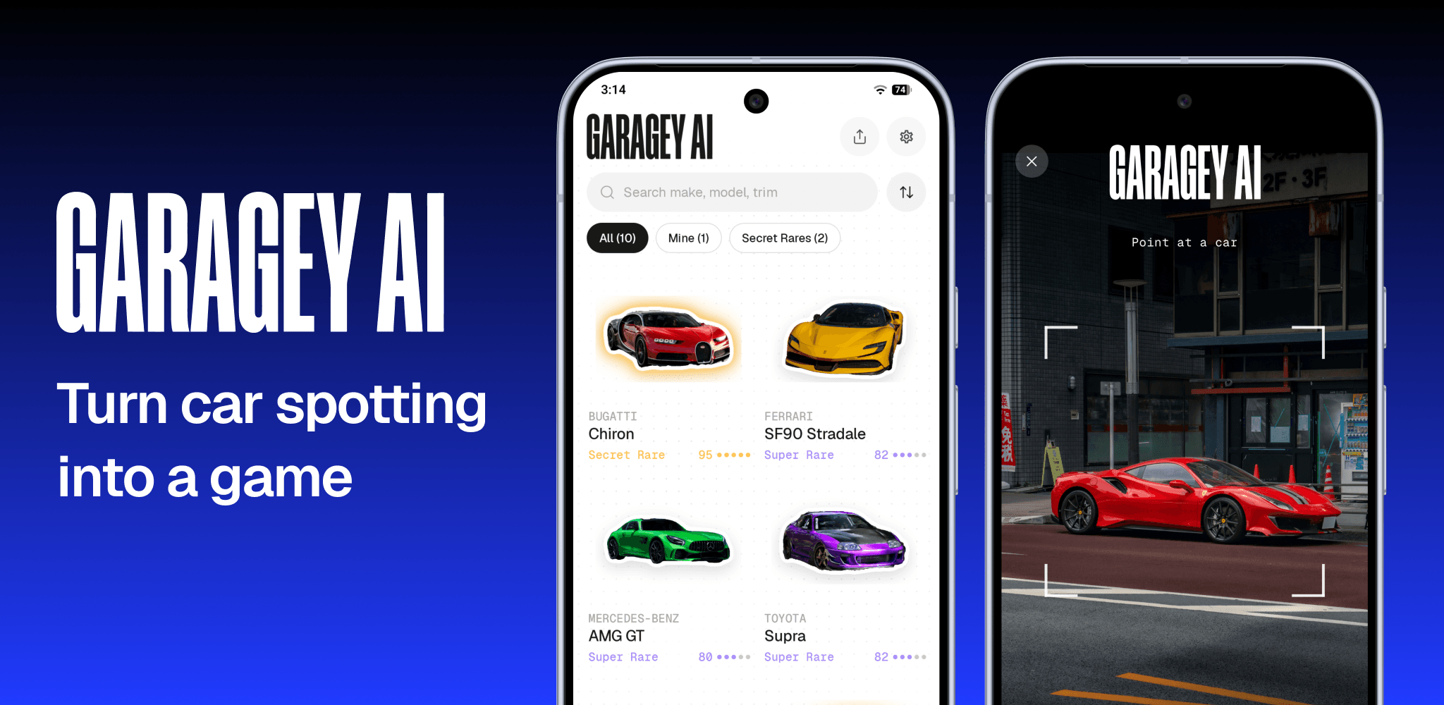 Garagey AI — garage collection and in-app camera